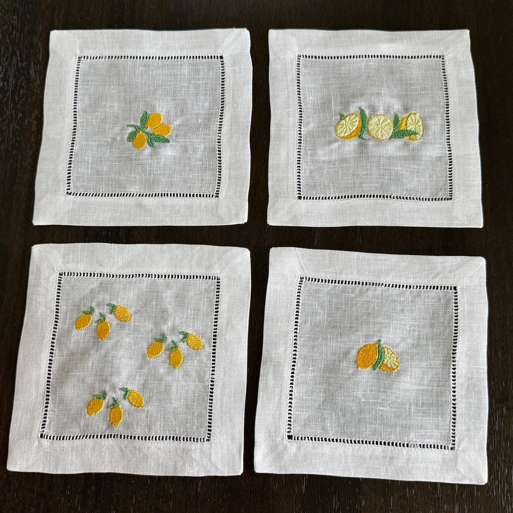 When Life Gives You Lemons Cocktail Napkin Set