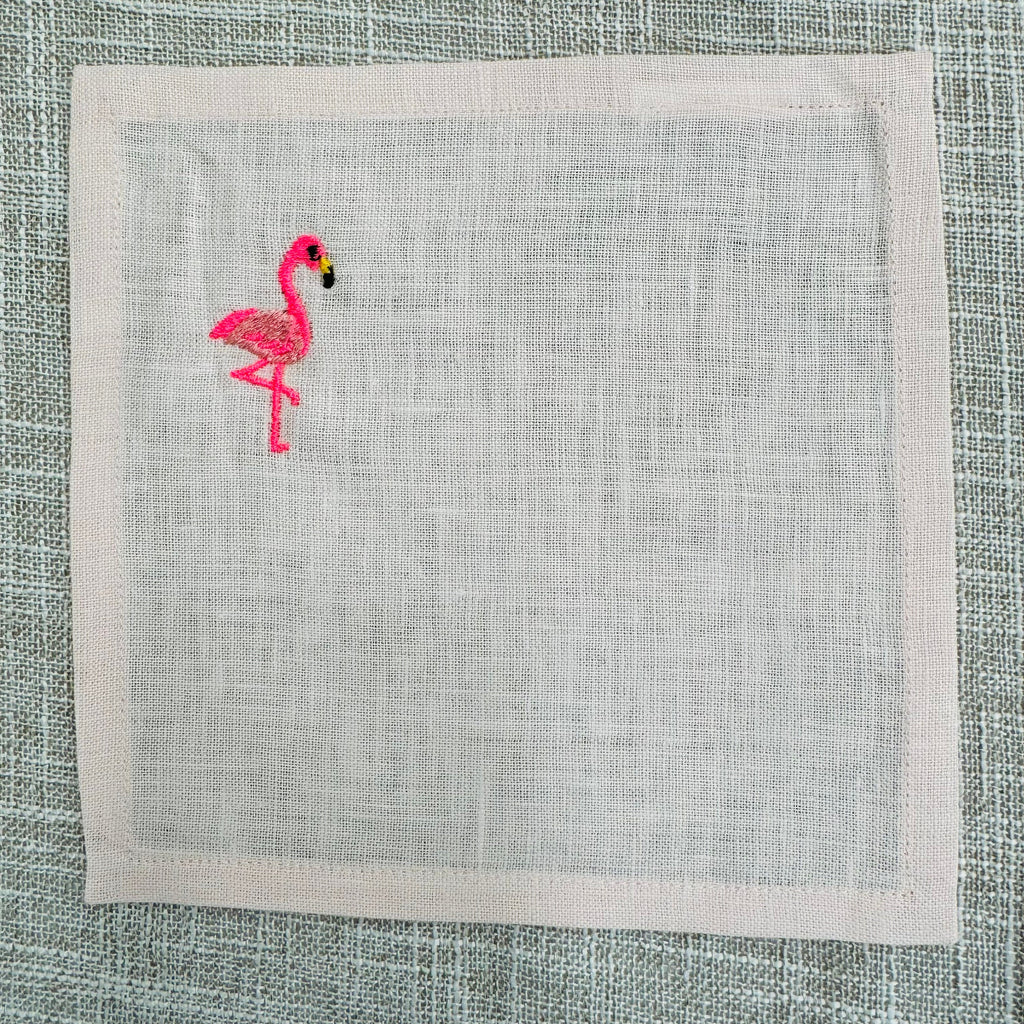 A Flocking Good Time Cocktail Napkin Set
