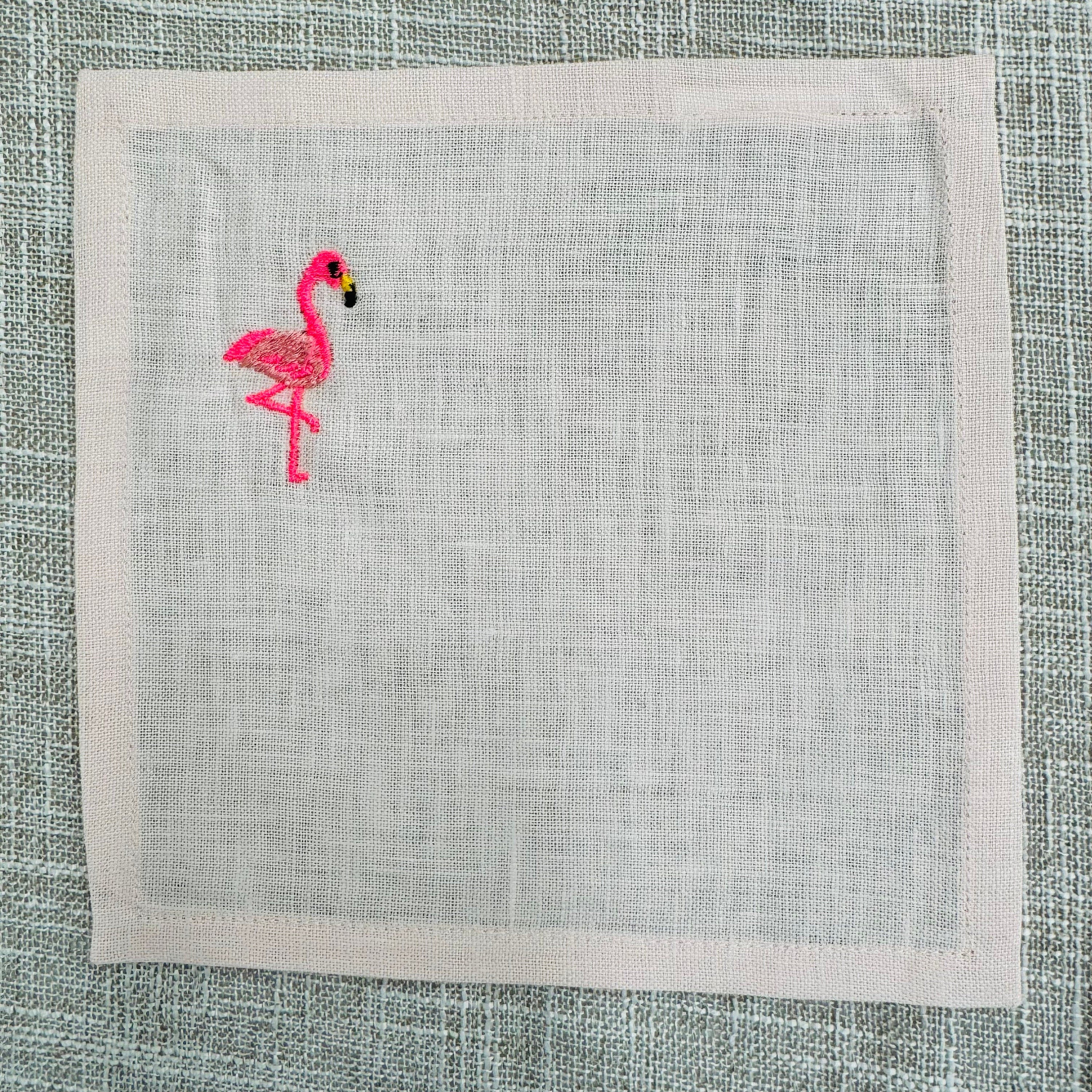 A Flocking Good Time Cocktail Napkin Set