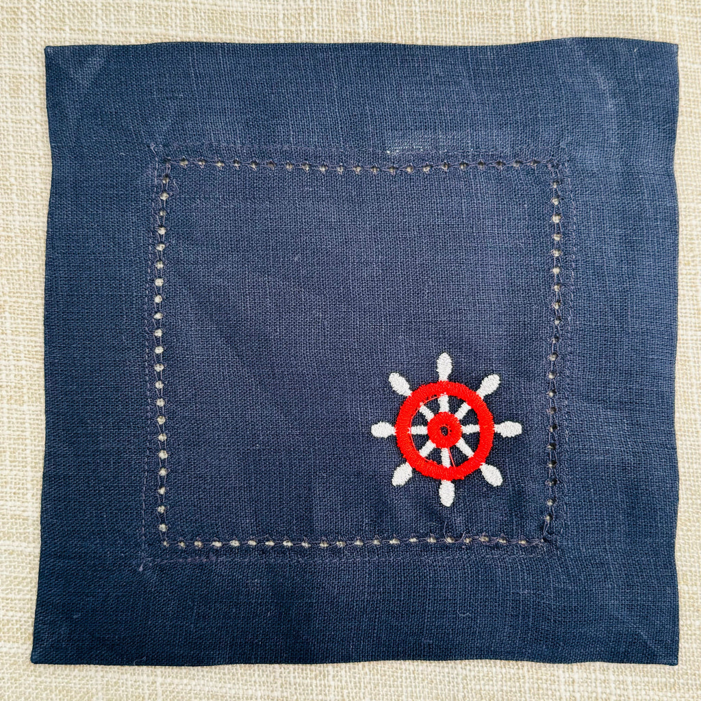 Be Nauti Cocktail Napkin Set