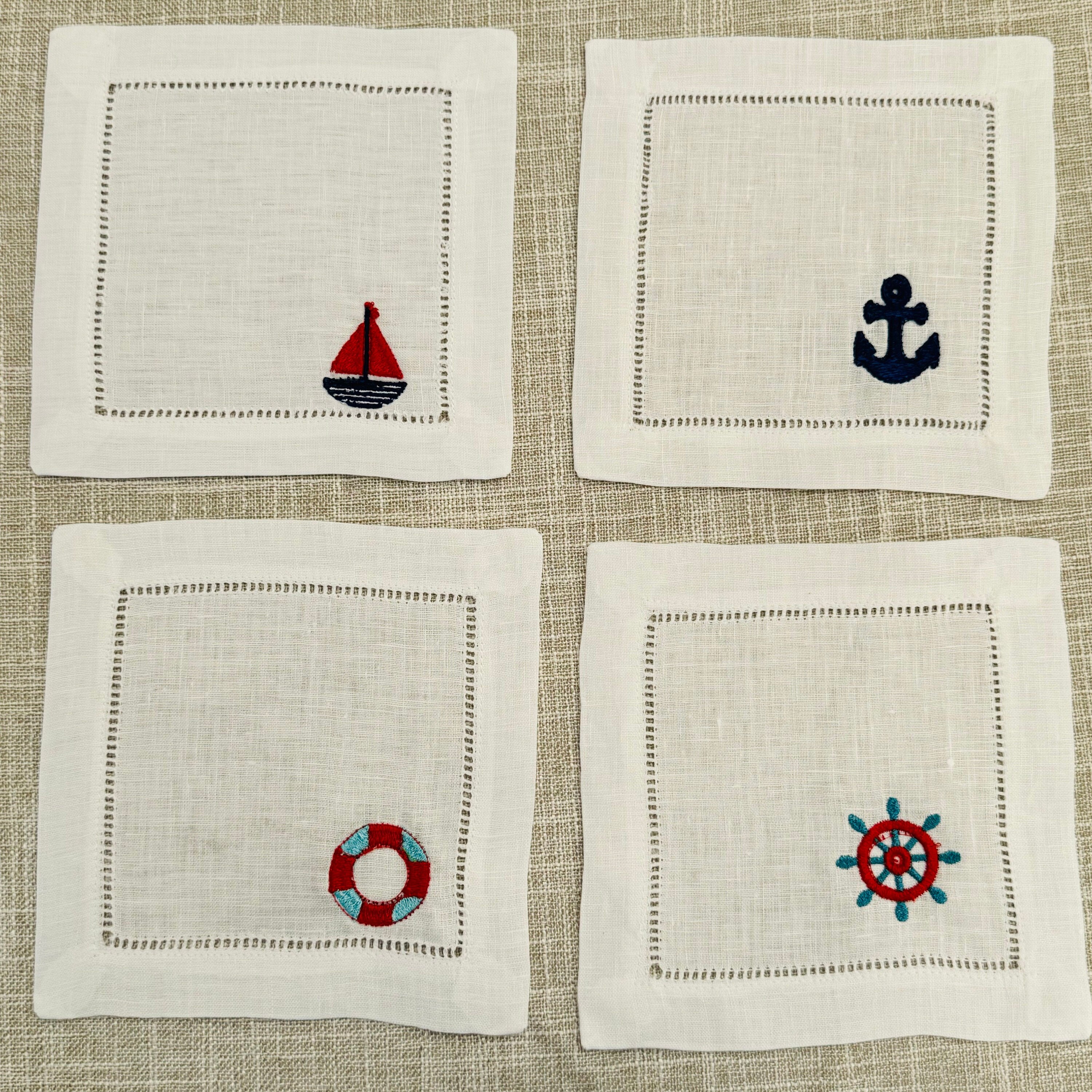 Ahoy Mate Cocktail Napkin Set
