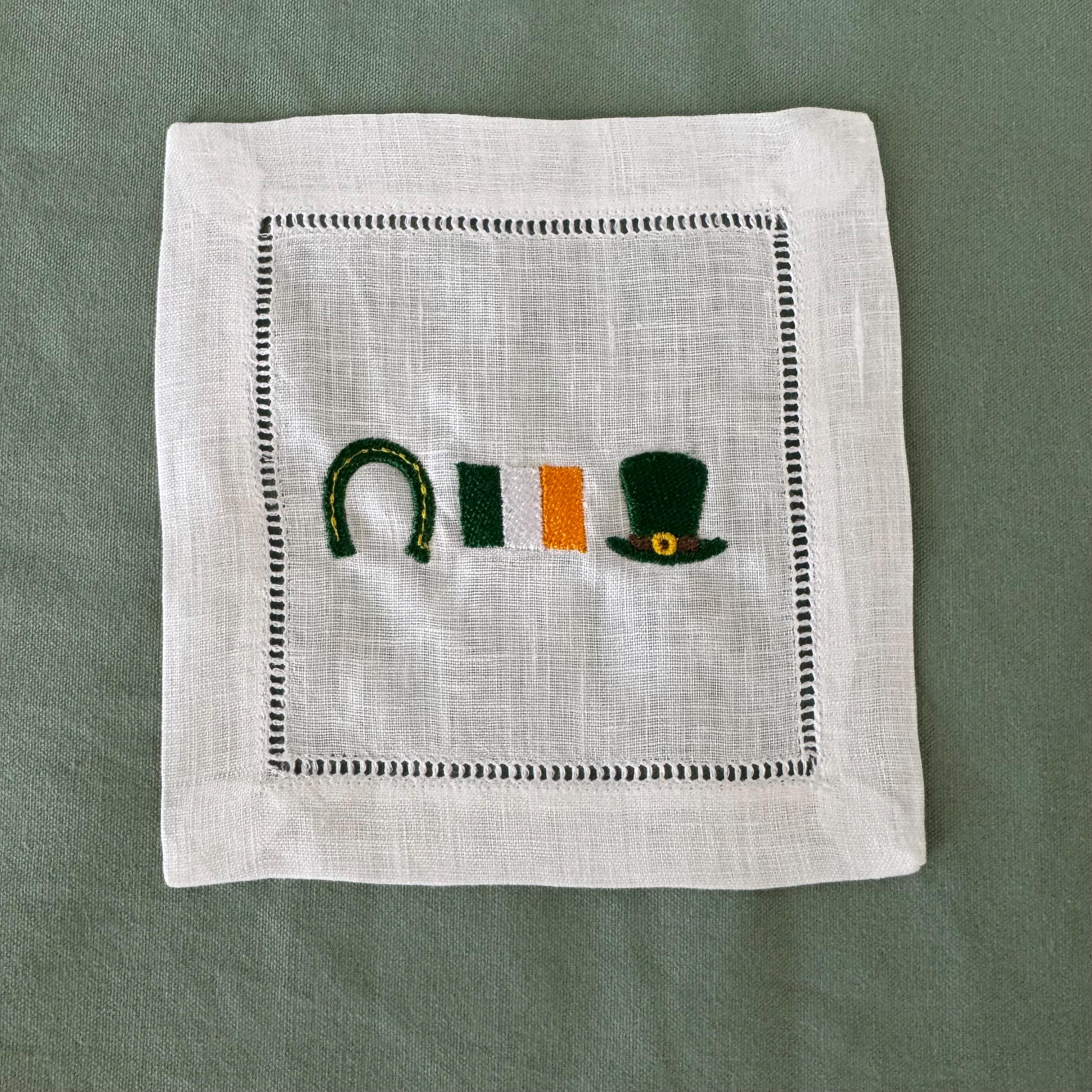 Erin Go Bragh Cocktail Napkin Set
