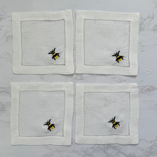 Queen Bee Cocktail Napkin Set
