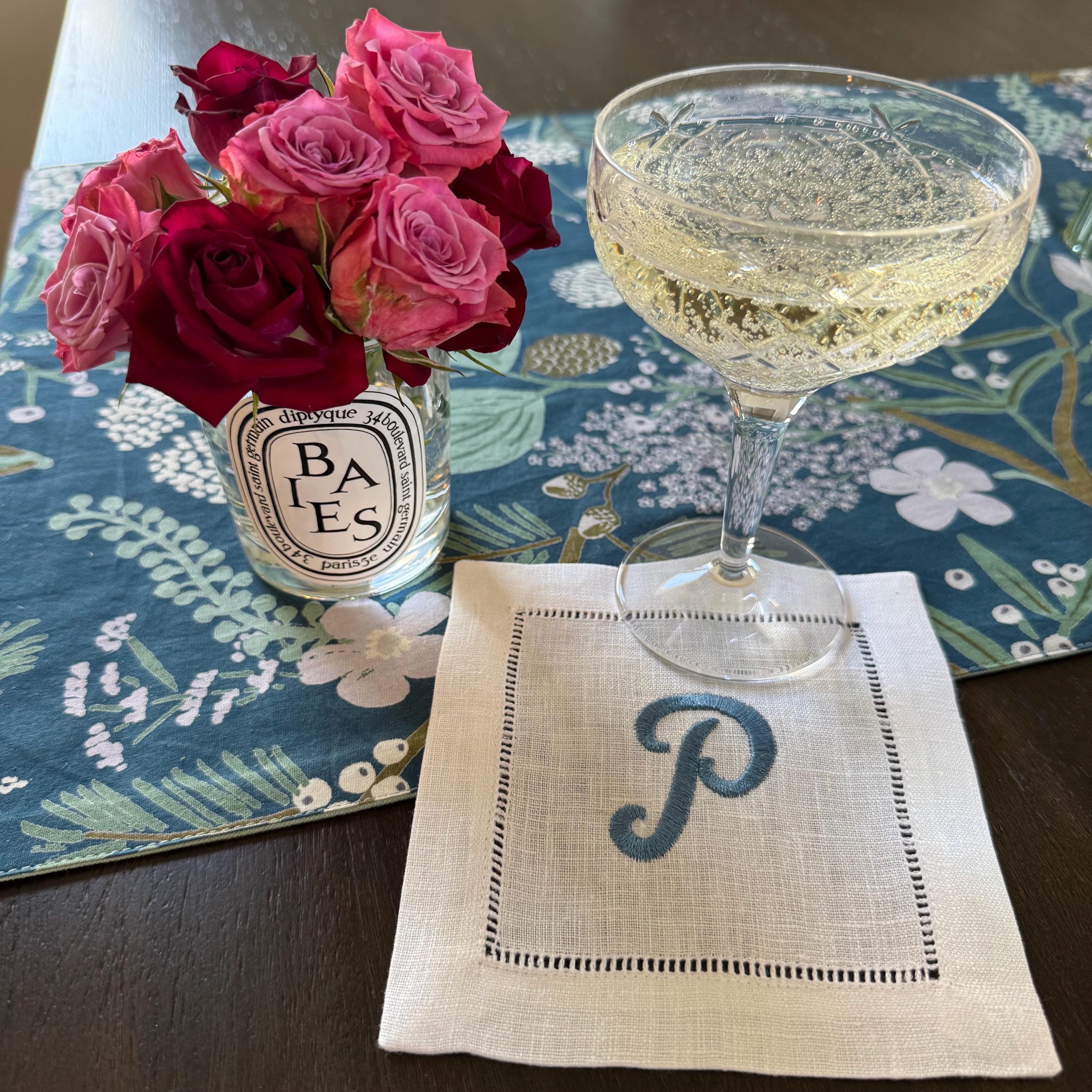 Wedding and Engagement Custom Cocktail Napkin Set