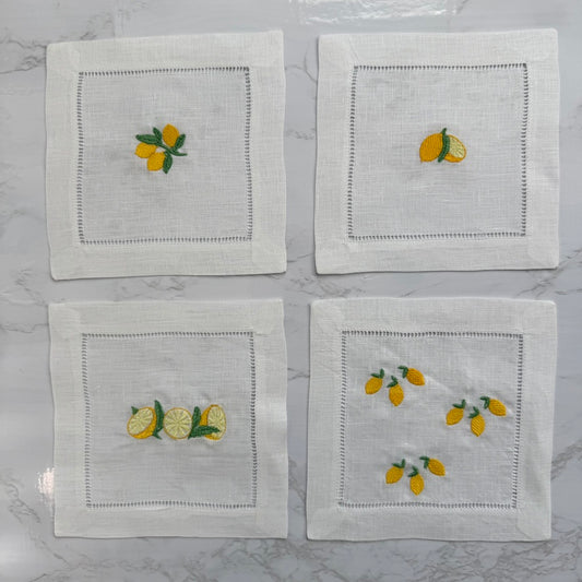 When Life Gives You Lemons Cocktail Napkin Set
