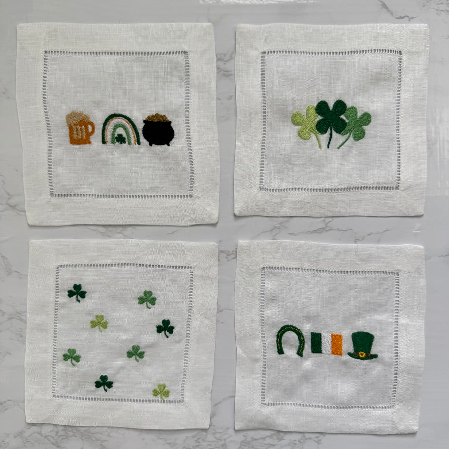 Erin Go Bragh Cocktail Napkin Set
