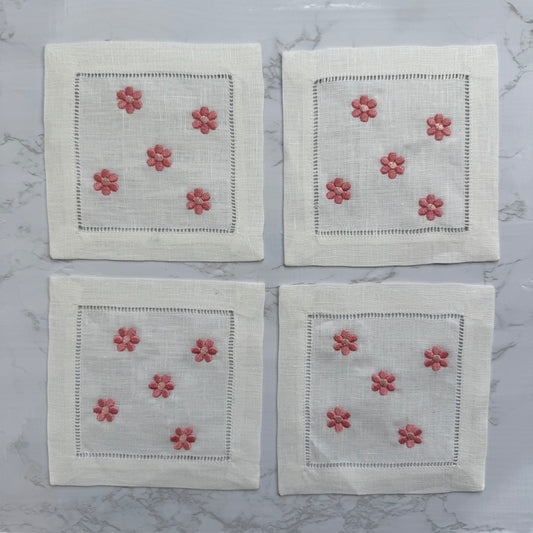 Flowers for Spring Cocktail Napkin Set