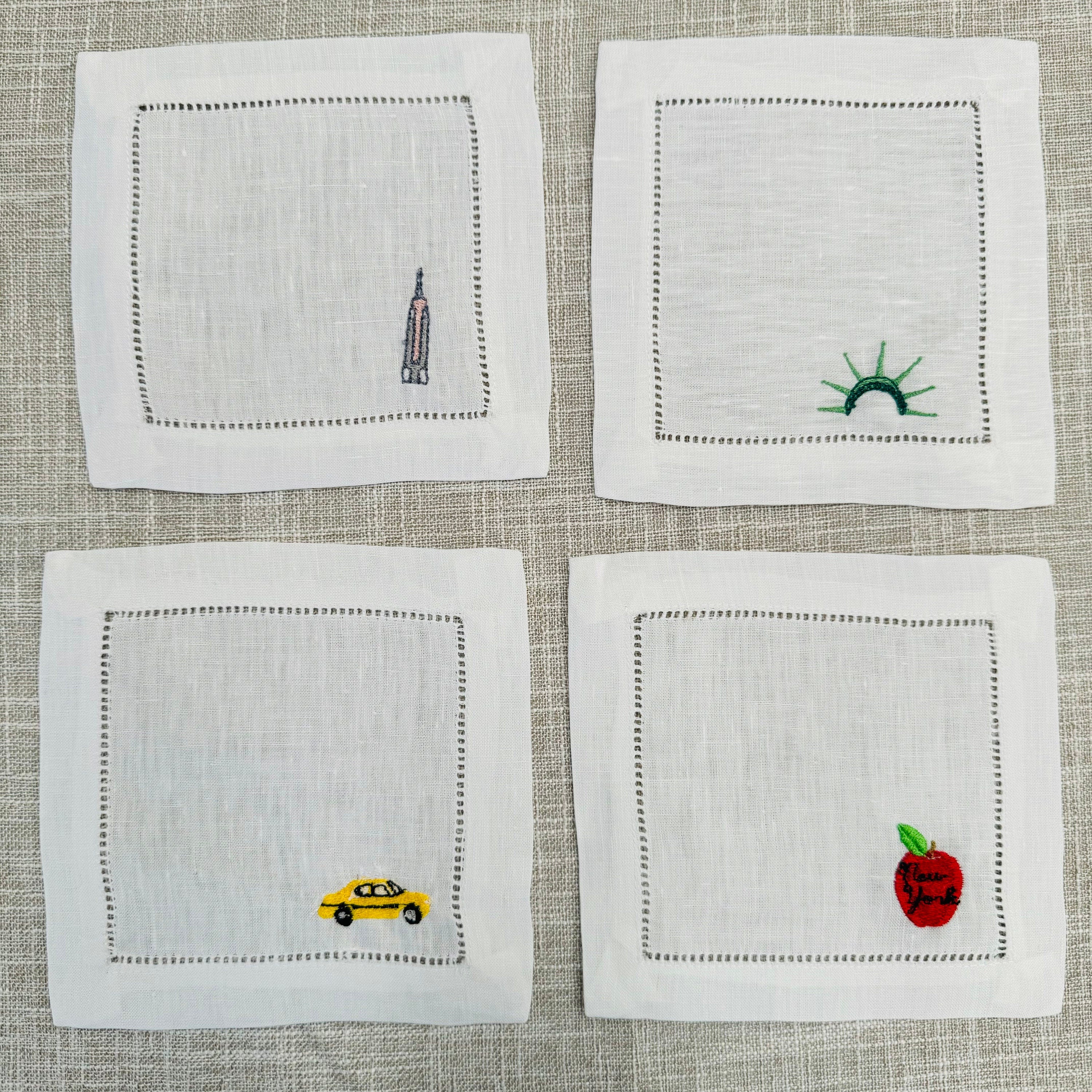 The City That Never Sleeps Cocktail Napkin Set
