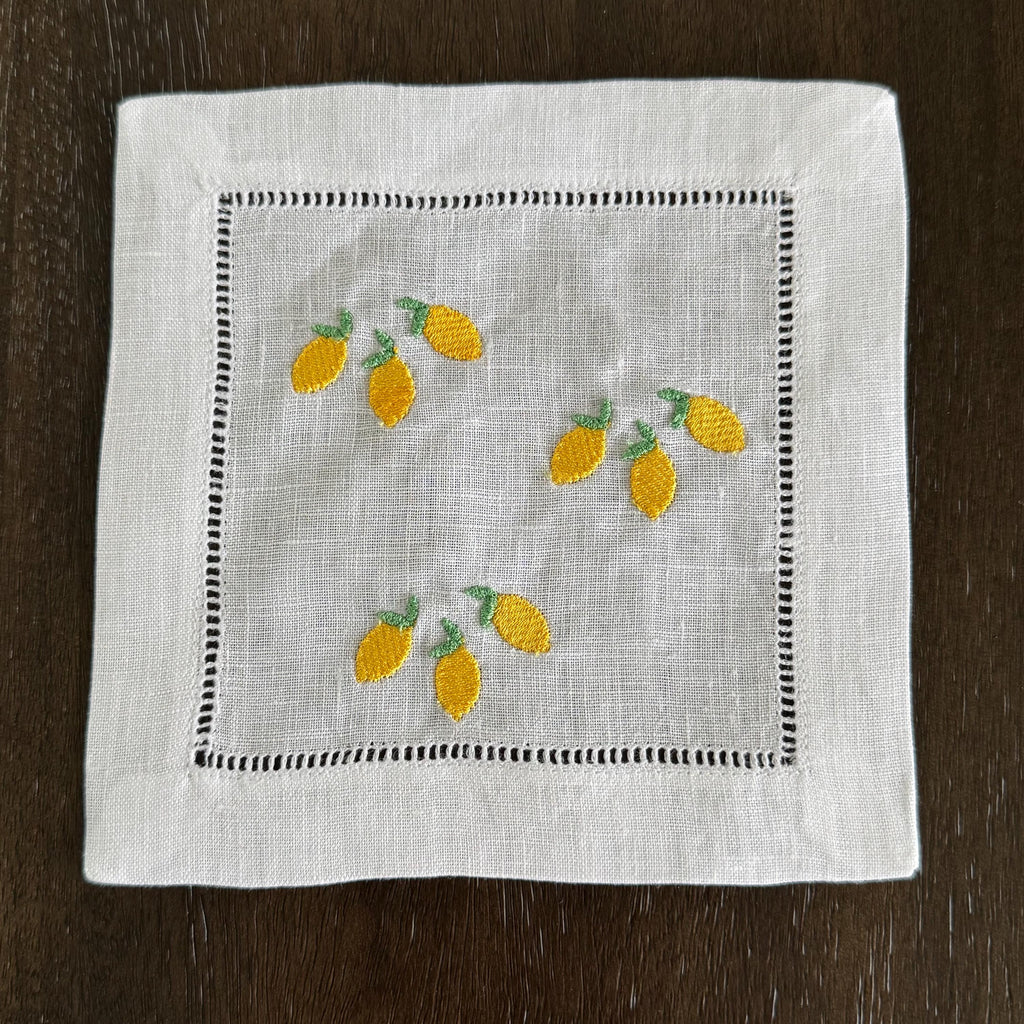 When Life Gives You Lemons Cocktail Napkin Set