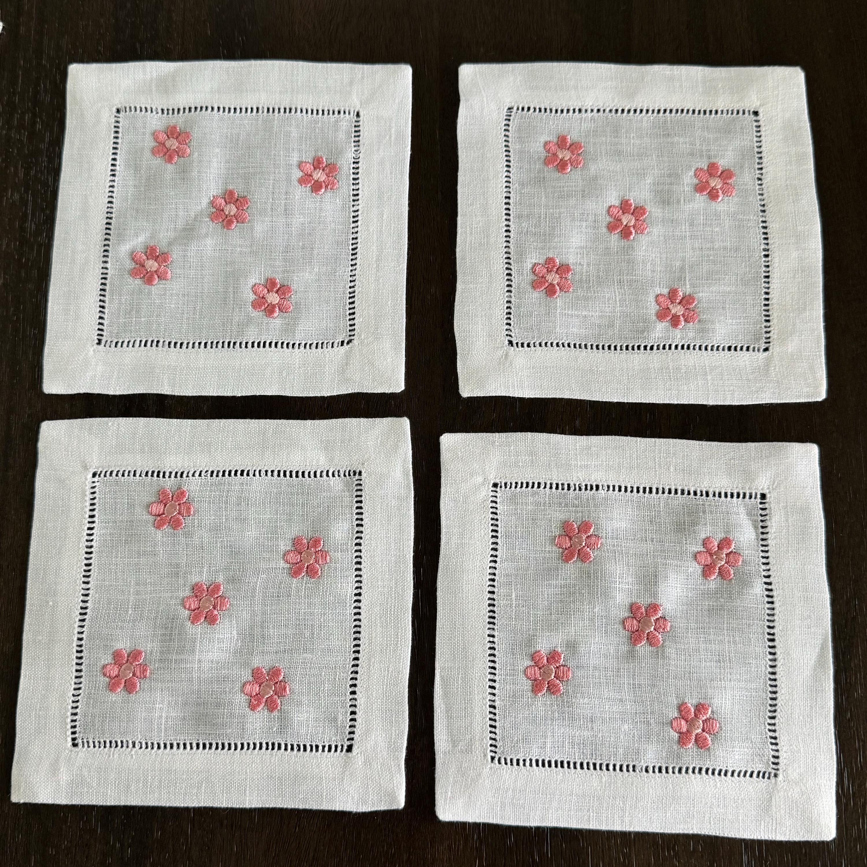 Flowers for Spring Cocktail Napkin Set