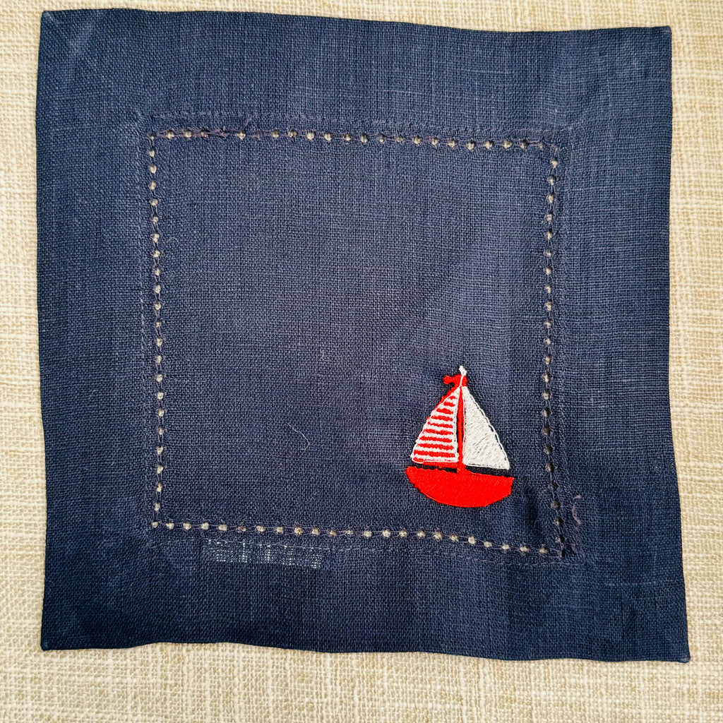 Be Nauti Cocktail Napkin Set