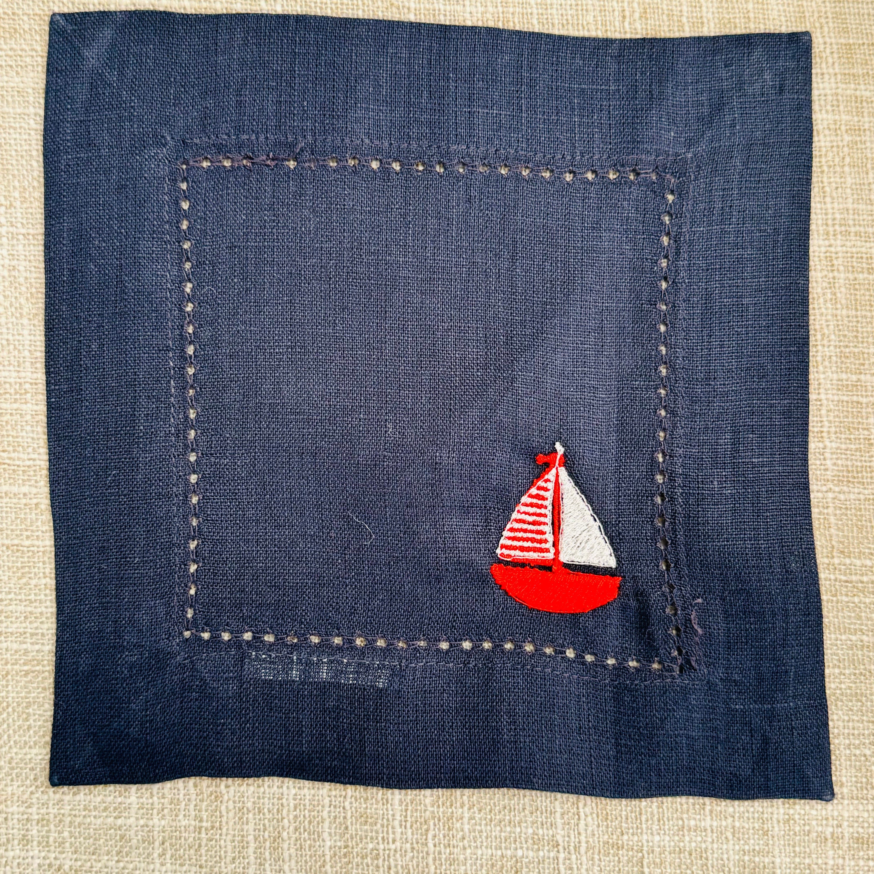 Be Nauti Cocktail Napkin Set