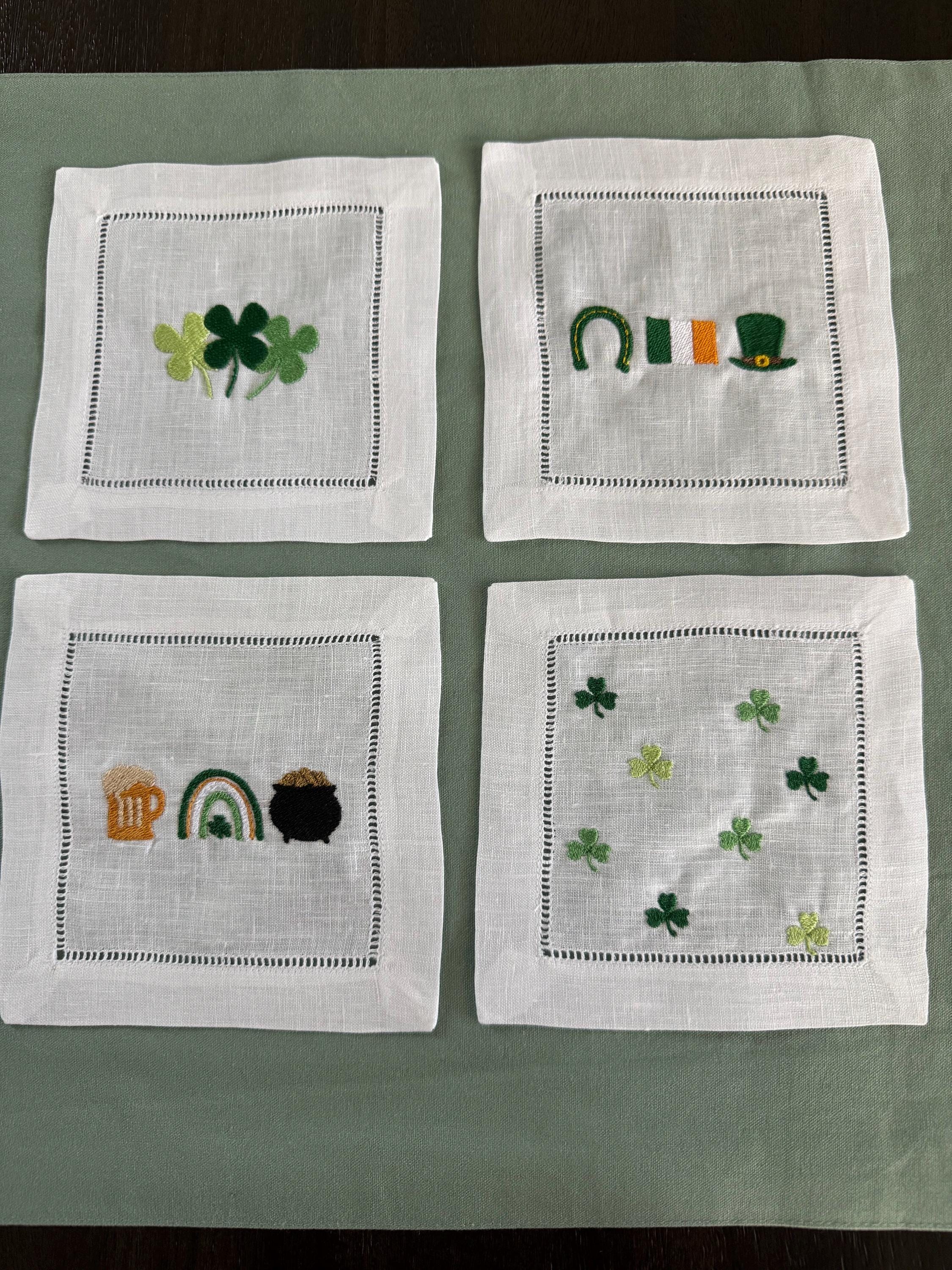 Erin Go Bragh Cocktail Napkin Set